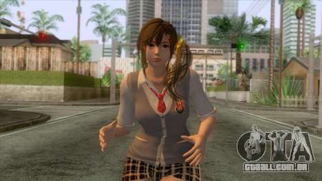 Dead Or Alive - Misaki School Outfit para GTA San Andreas
