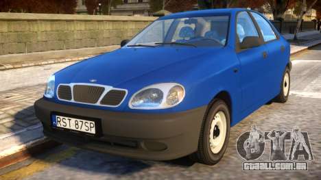 Daewoo Lanos Sedan S PL 1997 para GTA 4