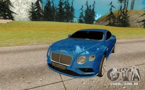 Bentley Continental G para GTA San Andreas
