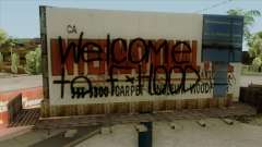 Felons Gang Environment and Graffiti para GTA San Andreas