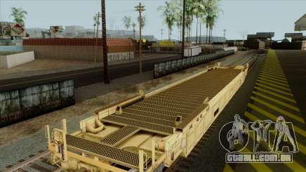 Vagão-plataforma (cor amarela) para GTA San Andreas
