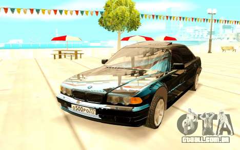 BMW 750i E38 para GTA San Andreas