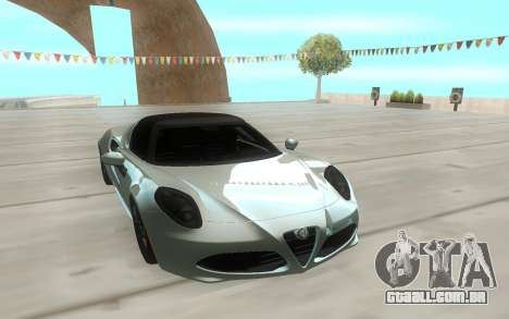 Alfa Romeo 4C 15 para GTA San Andreas