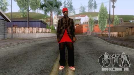 Crips & Bloods Ballas Skin 3 para GTA San Andreas