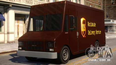 UPS Boxville para GTA 4