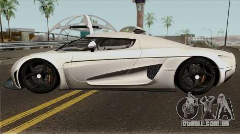 Koenigsegg Regera Project 2018 para GTA San Andreas