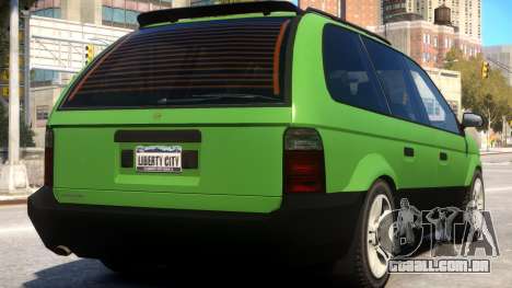 Minivan to Dodge Grand Caravan para GTA 4