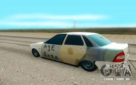 Lada Priora Broken para GTA San Andreas