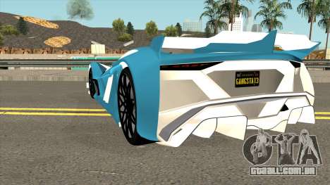 Pegassi Tezeract GTA V para GTA San Andreas