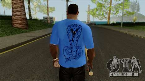 T-shirt com uma cobra para GTA San Andreas