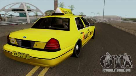 Ford Crown Victoria "Táxi Yandex" para GTA San Andreas