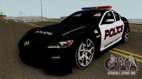 Mazda RX-8 Police SCPD 2011 para GTA San Andreas