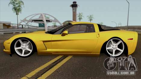 Chevrolet Corvette C6 para GTA San Andreas