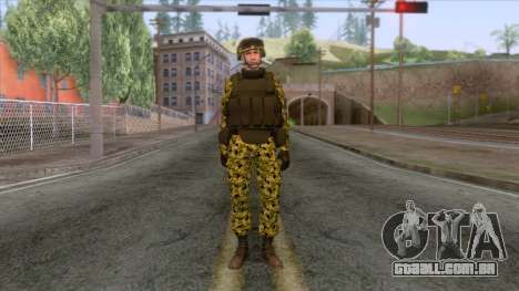 Sweden Army Skin para GTA San Andreas