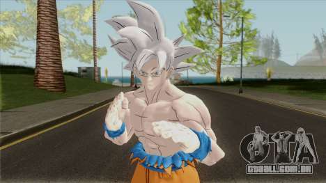 Goku Mastered Ultra Instinct from Dragon Ball para GTA San Andreas