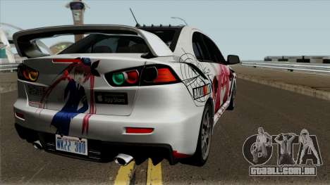 Mitsubishi Lancer Evolution X Date A Live para GTA San Andreas