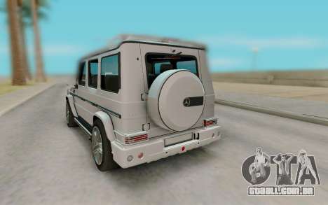 Mercedes-Benz G65 AMG para GTA San Andreas