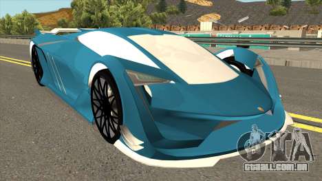 Pegassi Tezeract GTA V para GTA San Andreas