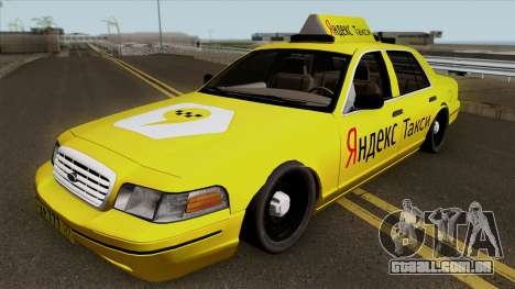 Ford Crown Victoria "Táxi Yandex" para GTA San Andreas