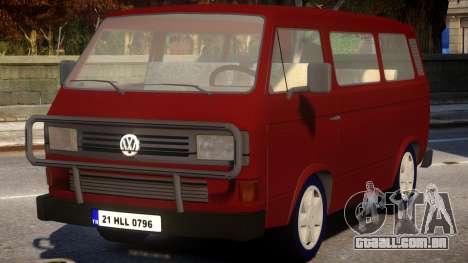 Volkswagen Transporter T3 para GTA 4