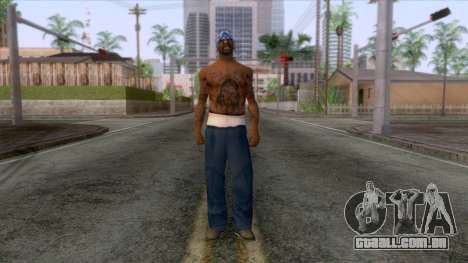 Crips & Bloods Fam Skin 6 para GTA San Andreas