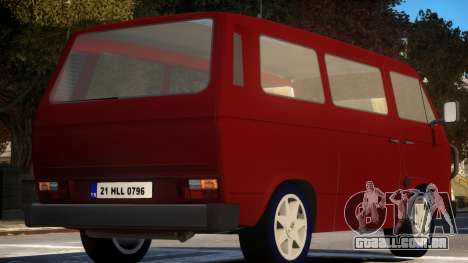 Volkswagen Transporter T3 para GTA 4