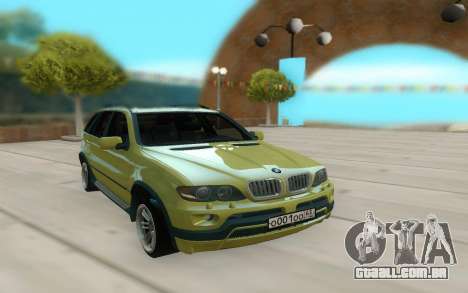 BMW X5M para GTA San Andreas