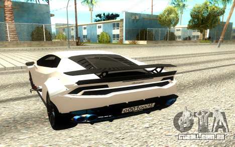 Lamborghini Huracan para GTA San Andreas