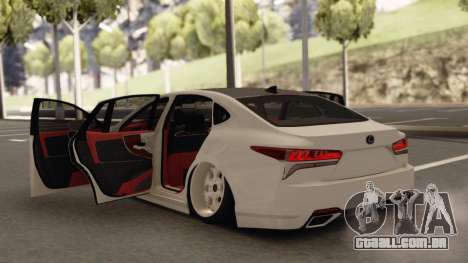 Lexus LS500 para GTA San Andreas