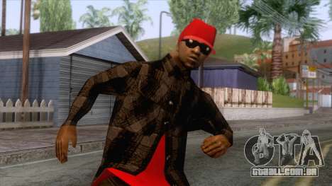 Crips & Bloods Ballas Skin 3 para GTA San Andreas