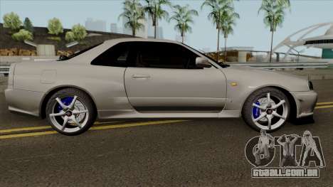 Nissan Skyline GT-R Spec VII 2002 Tunable para GTA San Andreas