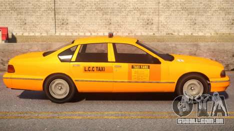 Declasse Premier Taxi V1.1 para GTA 4