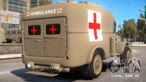 World War II Ambulance para GTA 4