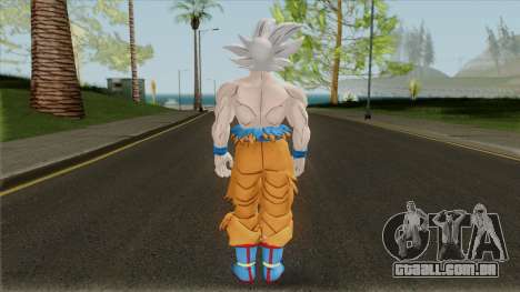 Goku Mastered Ultra Instinct from Dragon Ball para GTA San Andreas