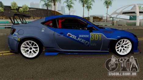 Subaru BRZ LM Race Car para GTA San Andreas