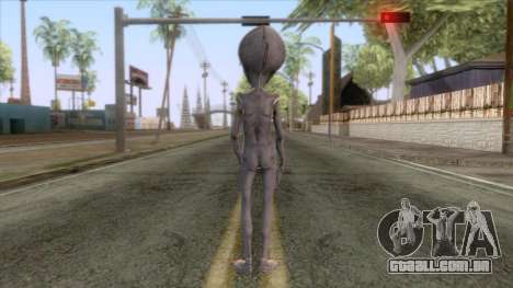 The Hum Abductions - Grey Alien Skin para GTA San Andreas