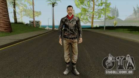 The Walking Dead No Man's Land Negan para GTA San Andreas