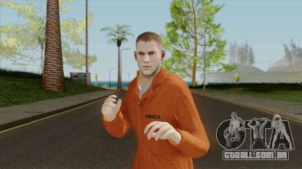Michael Scofield Prison Outfit para GTA San Andreas