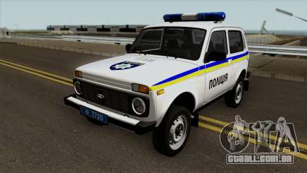 VAZ 2121 Polícia da Ucrânia para GTA San Andreas
