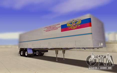 Trailer NefAZ ajuda humanitária da Rússia para GTA San Andreas