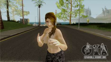 Hitomi Casual Topless para GTA San Andreas