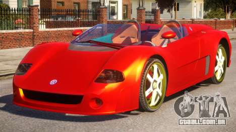 Volkswagen W12 Roadster Concept para GTA 4