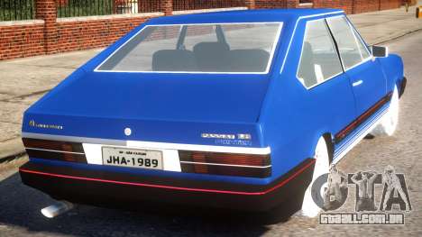 Volkswagen Passat Pointer GTS 1.8 1988 para GTA 4