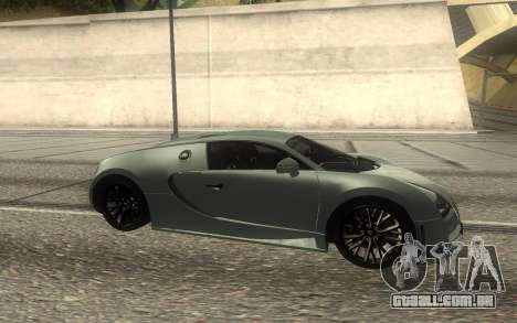 Bugatti Veyron Stock para GTA San Andreas