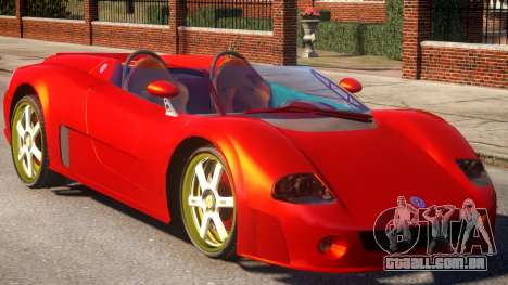 Volkswagen W12 Roadster Concept para GTA 4