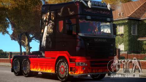 Scania R580 Longline Custom PJ18 para GTA 4