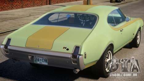 1969 Oldsmobile Cutlass Hurst 442 para GTA 4