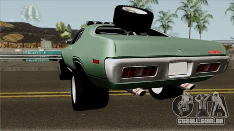 Plymouth GTX Rusty Rebel 1972 para GTA San Andreas