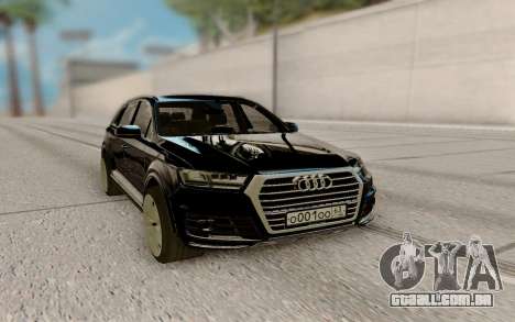 Audi Q7 3.0 TDI Quattro 2016 para GTA San Andreas
