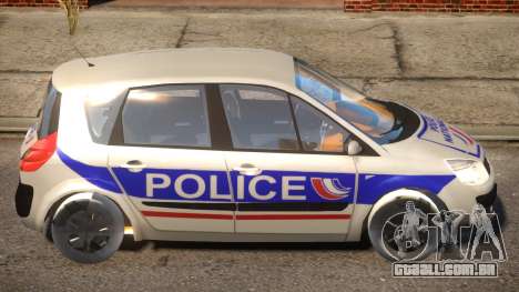 Renault Scenic II Police para GTA 4